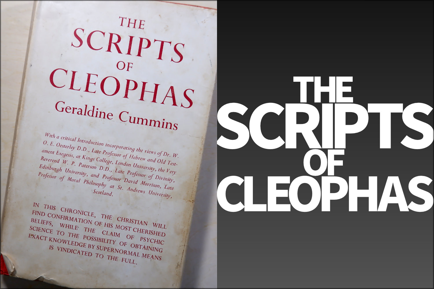 WordPress霊関連書籍ヘッダーTheScriptsOfCleophas